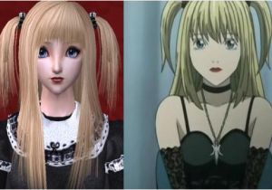 Anime Hairstyle the Sims 3 Mod the Sims Misa Amane Death Note