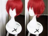 Anime Hairstyle Wig Anime assassination Classroom Karma Akabane Short Red Cosplay Hair