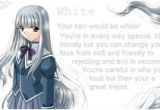 Anime Hairstyles and Personality 12 Best Anime Hair Color Images