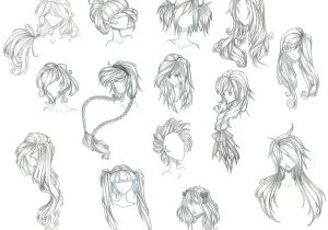 Anime Hairstyles Easy Anime Boy with Curly Hair Anime Hair by Aii Cute Sketch