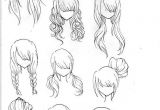 Anime Hairstyles Easy Draw Realistic Hair Drawing Ideas
