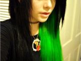 Anime Hairstyles Emo Emo Girl Black and Green Hair Emos â¥