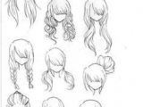Anime Hairstyles Female Step by Step Draw Realistic Hair Drawing