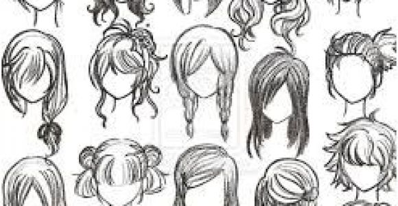 Anime Hairstyles Female Step by Step How to Draw Anime Hair Step by Step for Beginners Google Search