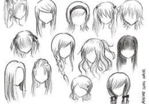 Anime Hairstyles Female Step by Step Image Result for How to Draw Anime Hair Step by Step for Beginners