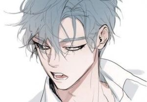 Anime Hairstyles Male Real Life Blue Hair Art Pinterest