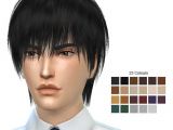 Anime Hairstyles Male Real My Sims 4 Blog Sims 4 Pinterest