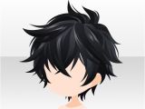 Anime Hairstyles Ponytails Messy Hair Art In 2019 Pinterest