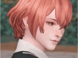 Anime Hairstyles Sims 3 Amao Odayaka Male Anime Style Hair for the Sims 4