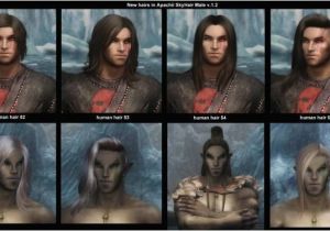 Anime Hairstyles Skyrim Mod Apachiiskyhair at Skyrim Nexus Mods and Munity