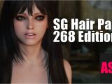 Anime Hairstyles Skyrim Mod Hair ] Sg Hair Pack 268 Edition Mod Best Skyrim Female Hair Mod