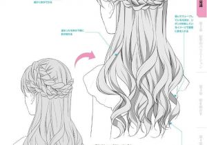 Anime Hairstyles Tutorial Hair Back Malen Und Zeichnen Pinterest