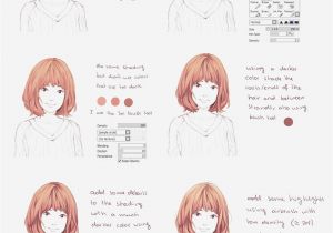 Anime Hairstyles Tutorial This is for Paint tool Sai A Small Hair Coloring Tutorial I Hope