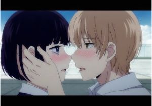 Anime Hairstyles Youtube 18 Kuzu No Honkai 5 Intense Kissing Scene Hanabi X Mugi