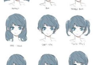 Anime-ish Hairstyles Girl Anime Hairstyles Drawing Tuts