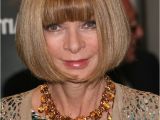 Anna Wintour Bob Haircut Anna Wintour Wearing Her Hair In A Bob that is Curved