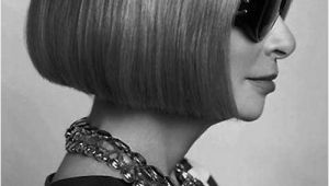 Anna Wintour Bob Haircut Best Short Straight Hair for Women