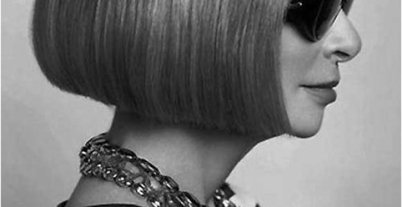 Anna Wintour Bob Haircut Best Short Straight Hair for Women