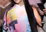 Ariana Grande Hairstyles Half Up Half Down Kim Kardashian Long Hair Half Up Half Down Ponytail Ariana Grande
