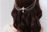 Art Deco Hairstyles Pinterest Art Deco Bridal Hair Chain Art Deco Head Chain Bridal Headpiece