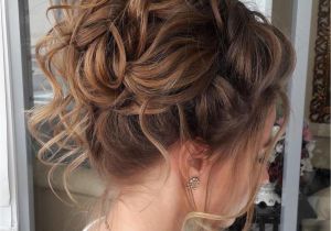 Ball Hairstyles Updo Buns 40 Creative Updos for Curly Hair In 2018