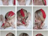 Bandana Hairstyles with Hair Up Summer Hair Keep Your Cool with these Updos