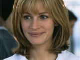 Bangs Hairstyles Definition Julia Roberts Medium Face Framing Layers with Bangs Bobs