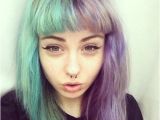 Bangs Hairstyles Tumblr Short Blue Hair Tumblr Awesome People