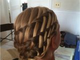 Basket Braids Hairstyles Flirty Side Bun Hat Sleek Basket Weave Braid Style