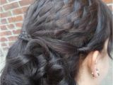 Basket Braids Hairstyles Flirty Side Bun Hat Sleek Basket Weave Braid Style