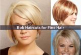 Best Bob Haircuts for Thin Hair Amazing Bob Haircuts for Fine Hair Hairstyle for Women