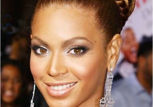 Beyonce Wedding Hairstyle Beyonce’s Braided Bun Hairstyle Prom Wedding formal