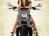 Biker Girl Hairstyles Marisa Miller On A V Rod Muscle Harley Pin Ups