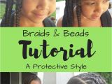 Biracial Baby Girl Hairstyles Braids & Beads Tutorial A Protective Style Biracial Hair Care