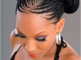 Black Braid Hairstyles In A Bun Black Braided Hairstyles with Bun 10 African American