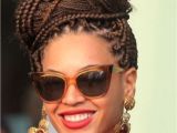 Black Braid Hairstyles In A Bun Braided Bun Hairstyles for Black Women Hollywood Ficial