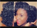 Black Curly Hairstyles Youtube â· Quick Effortless Deep Waves Tutorial for Medium Length Natural