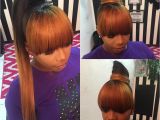 Black Girl Bang Hairstyles Kinda Like the Color Concept Hair In 2018 Pinterest