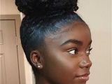Black Girl Buns Hairstyles Black Girl Braided Bun Hairstyles Beautiful Black Girl Best Black