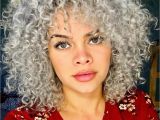 Black Hairstyles for White Women Gray Hairs Curls Pinterest