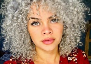 Black Hairstyles for White Women Gray Hairs Curls Pinterest