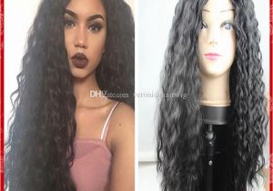 Black Hairstyles Lace Front Wigs New Y Black Kinky Curly Hair Heat Resistant Glueless Brazilian