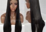 Black Hairstyles Lace Wigs Qd Tizer Long Straight Black Hair Synthetic Lace Front Wigs Silky