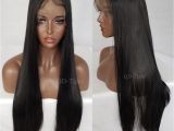 Black Hairstyles Lace Wigs Qd Tizer Long Straight Black Hair Synthetic Lace Front Wigs Silky