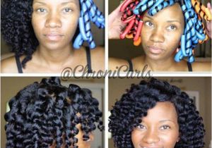 Black Hairstyles No Heat No Heat Curl formers Love My Natural Hair