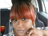 Black Hairstyles Ponytail with Side Bangs 129 Best African American Hairstyle Images
