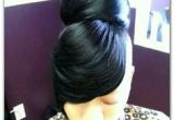 Black Hairstyles Ponytail with Side Bangs Ponytail with Bang