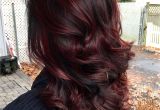 Black Hairstyles Red Highlights 45 Shades Of Burgundy Hair Dark Burgundy Maroon Burgundy with Red