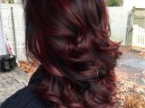 Black Hairstyles Red Highlights 45 Shades Of Burgundy Hair Dark Burgundy Maroon Burgundy with Red