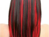 Black Hairstyles Red Highlights Black Hair Red Highlights S Headturning Color